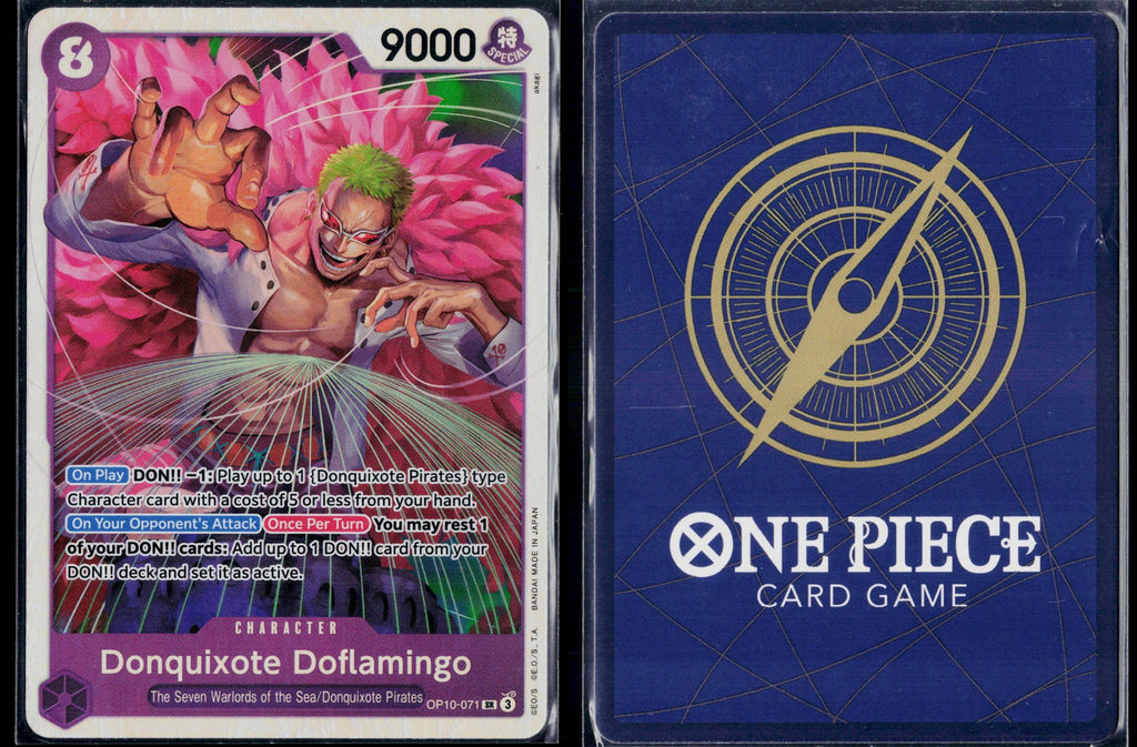 DONQUIXOTE DOFLAMINGO OP10-071 ONE PIECE ROYAL BLOOD SR NM